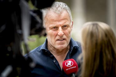 Peter R. de Vries, a journalist and TV presenter, was seriously wounded in a shooting on July 6, 2021. (File photo: AFP)