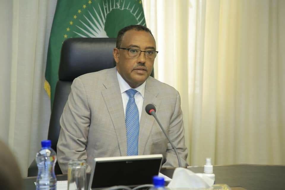 وزير الخارجية الإثيوبية ميكونين  