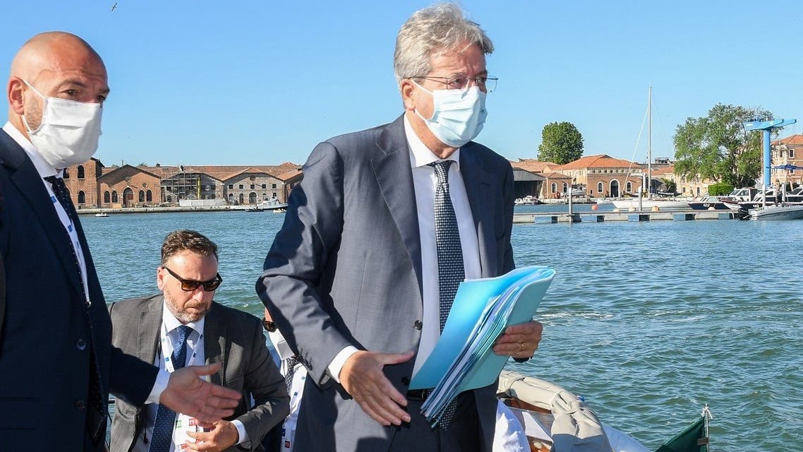 uropean Commissioner for Economy Paolo Gentiloni arrives to attend the G20 finance ministers and central bank governors' meeting in Venice, Italy, July 9, 2021. (Reuters)