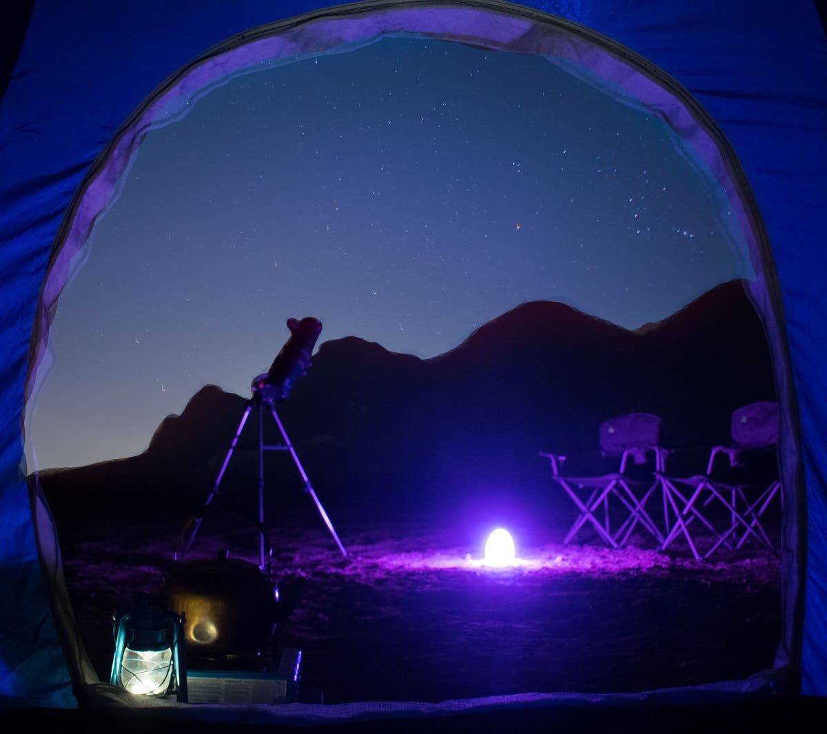 The on-the-move activity by Mleiha is designed for astronomy enthusiasts who want to observe the night sky wonders in their comfort zone. (Courtesy: Shurooq)