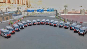 اسطول سيارات الإسعاف لهلال الأحمر