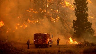 Surging California wildfire prompts Nevada evacuations
