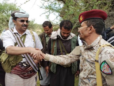 محافظ البيضاء يتفقد جبهات القتال في الصومعة