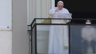 Pope greets faithful for prayer from Rome clinic balcony