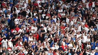 Soccer Football - Euro 2020 - Final - Italy v England - Wembley Stadium, London, Britain - July 11, 2021 England fans inside the stadium during the match. (File photo: Reuters)