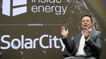 Elon Musk, Chairman of SolarCity and CEO of Tesla Motors, speaks at SolarCity’s Inside Energy Summit in Manhattan, New York October 2, 2015. (Reuters/Rashid Umar Abbasi)