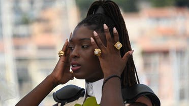 British actress Jodie Turner-Smith poses during a photocall for the film After Yang as part of the Un Certain Regard selection at the 74th edition of the Cannes Film Festival, southern France, on July 8, 2021.