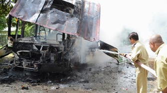 Bus crashes in Pakistan, killing 28 passengers, injuring 40