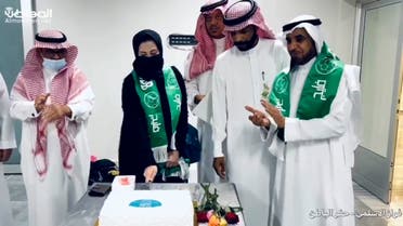 Abrar Shaker, chairman of Saudi football club FLIG. (Screengrab)