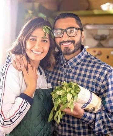 تامر حسني وحلا شيحة من الفيلم