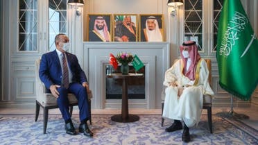 وزير الخارجية السعودي فيصل بن فرحان يبحث العلاقات الثنائية بين البلدين مع نظيره التركي مولود تشاووش اوغلو