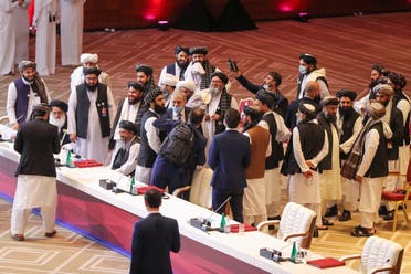 دوحہ میں امن مذاکرات میں شریک طالبان رہنما