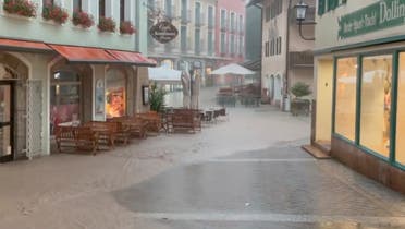 من فيضانات ألمانيا (رويترز)