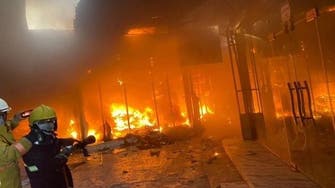 کربلا : ہوٹل میں لگی آگ بجھا دی گئی ، 78 افراد کو بچا لیا گیا