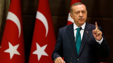 Turkish Prime Minister Tayyip Erdogan addresses the media in Ankara September 30, 2013. (Reuters)