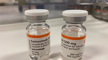 Anti-viral medicine Sotrovimab, produced by manufacturer GlaxoSmithKline (GSK) used in the fight against COVID-19. (WAM)