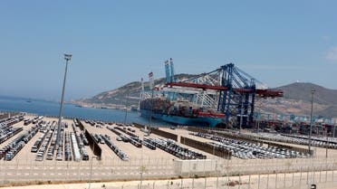 Car industry terminal is pictured at Tanger-Med port in Ksar Sghir near the coastal city of Tangier, Morocco. (Reuters)