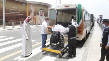 وسائل نقل خاصة لنقل الحجاج ذوي الإعاقة