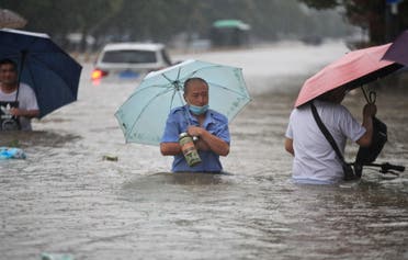 من فيضانات الصين