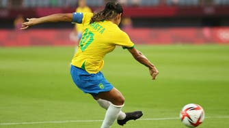 البرازيلية مارتا أول لاعبة تسجل في خمس نسخ "أولمبياد" متتالية