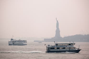 الضباب الدخاني يلف نيويورك