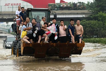 من فيضانات الصين