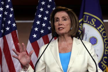 US Speaker of the House Rep. Nancy Pelosi (D-CA) speaks during a weekly news conference at the US Capitol July 1, 2021 in Washington, DC. (AFP)