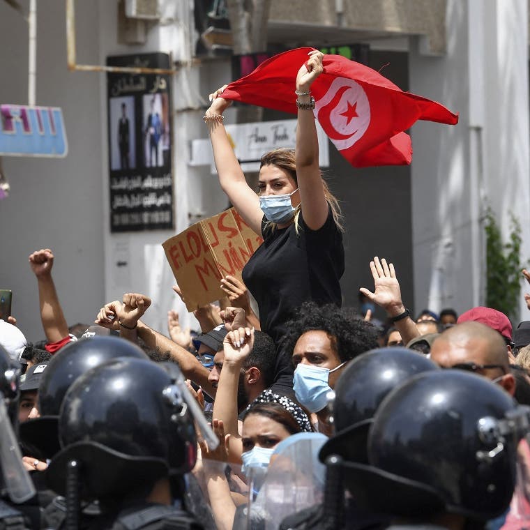 Leading Ennahda figure attacks Al Arabiya, Al Hadath over Tunisia protests coverage