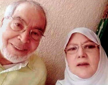 الفنان حسن يوسف وزوجته الفنانة المعتزلة شمس البارودي