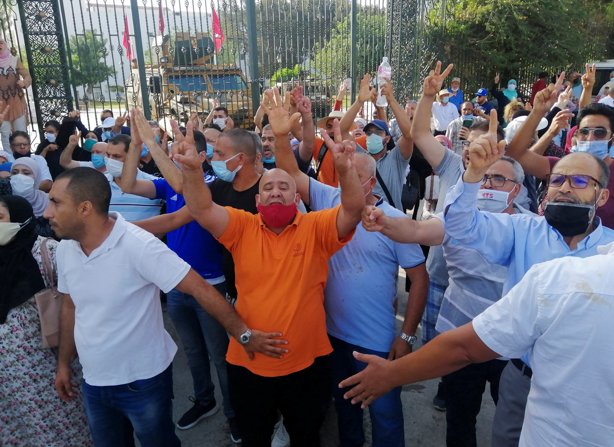 Before the Tunisian Parliament