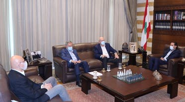 اجتماع رؤساء الحكومة السابقين في لبنان