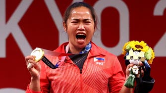 Weightlifter Hidilyn Diaz wins Philippines’ first-ever gold medal at Tokyo Olympics