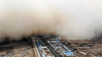 Watch: Sandstorm over 100 meters high swallows city in China near Gobi desert