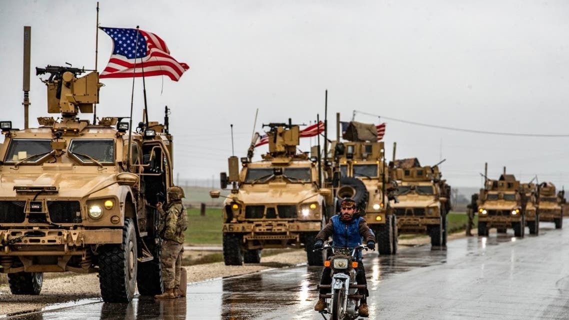 نیروهای آمریکایی در شرق سوریه