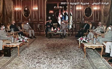 من زيارة قائد الجيش اللبناني إلى مصر