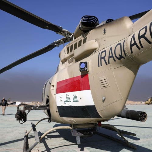 العراق.. سقوط مروحية خلال "مهمة قتالية" ومقتل 5 عسكريين