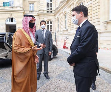 من زيارة وزير الخارجية السعودي إلى مجلس الشيوخ الفرنسي