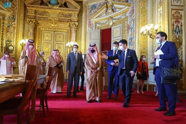 من زيارة وزير الخارجية السعودي إلى مجلس الشيوخ الفرنسي