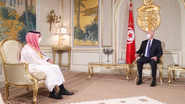 لقاء سابق بين قيس سعيد والأمير فيصل بن فرحان تونس السعودية