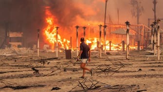 Firemen fighting wildfires in Italy’s Sicily for second straight day