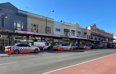 Police check the cars heading into the city while conducting a law enforcement operation to prevent anti-lockdown protesters from gathering during a lockdown to curb the spread of coronavirus disease (COVID-19) outbreak, in the Annandale suburb of Sydney, Australia, July 31, 2021. (Reuters)