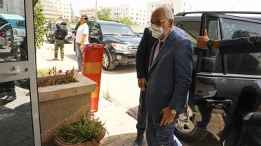 Parliament Speaker Rached Ghannouchi, head of the moderate Islamist Ennahda, arrives at the party's headquarters in Tunis, Tunisia, July 29, 2021. REUTERS/Ammar Awad