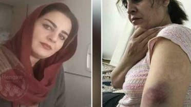 صورة الشقيقتين كما تداولتها مواقع إيرانية