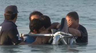Viral video appears to show Dubai crown prince help rescue drowning friend