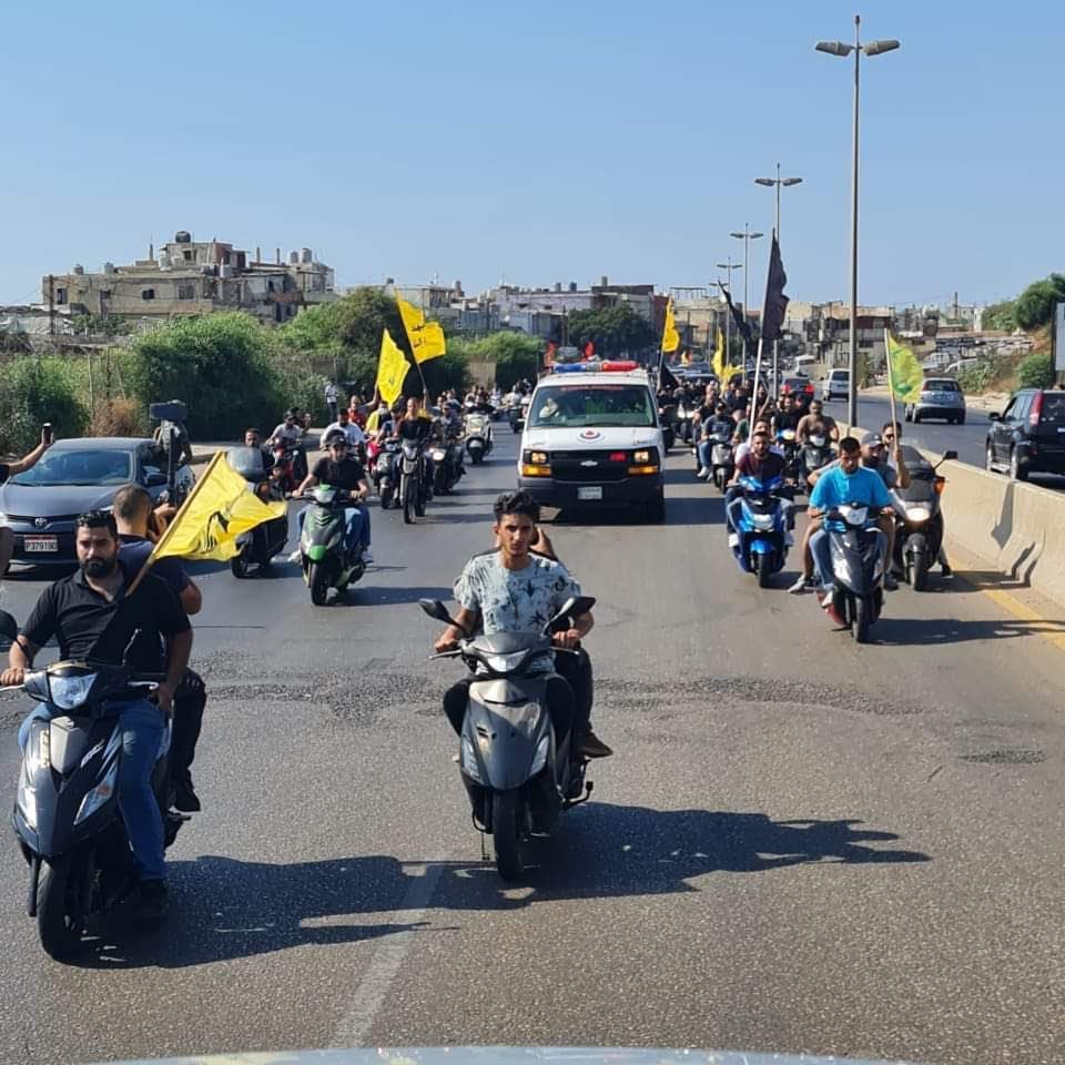 Five killed in ambush during a Hezbollah’s militant funeral south of Beirut