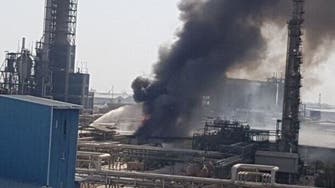 آتش‌سوزی در پتروشیمی منطقه ویژه اقتصادی بندر ماهشهر