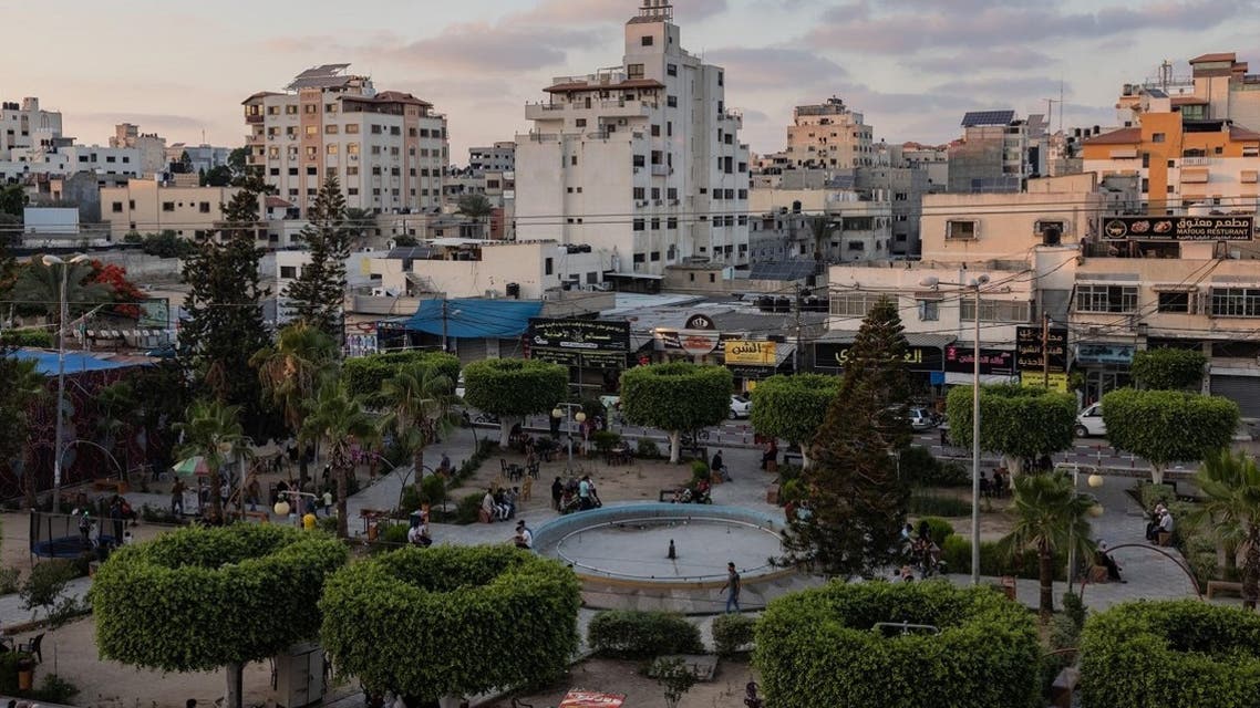 A general view of Gaza city. (Thomson Reuters Foundation/Stefanie Glinski)