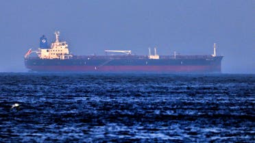 A picture taken on August 3, 2021 shows the Israeli-linked Japanese-owned tanker MT Mercer Street, off the port of the Gulf Emirate of Fujairah in the United Arab Emirates. On July 29, two crew members of the tanker MT Mercer Street, managed by a prominent Israeli businessman's company, were killed in what appears to be a drone attack off Oman, the vessel's London-based operator and the US military say, with Israel blaming Iran. (File photo: AFP)