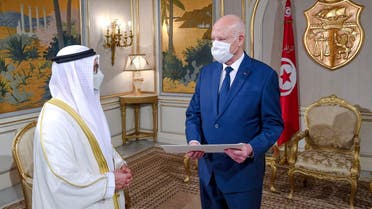 رئيس تونس و أنور قرقاش