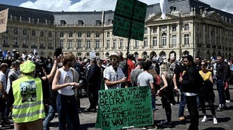 فرنسا.. تظاهرات مناهضة للتطعيم الإلزامي ضد فيروس كورونا